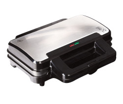 Sendvi�ova� s nepri�nav�m povrchom 900 W Black Silver Collection