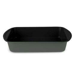 Plech na pe�enie hlbok� s tit�nov�m povrchom 40 x 28 cm Matte Green Collection