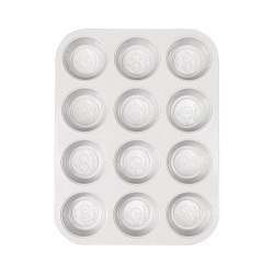 Forma na muffiny s tit�nov�m povrchom, 12 ks, kolekcia MIMONI