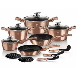 S�prava riadu s mramorov�m povrchom 15 ks Rosegold Metallic Line