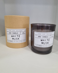 Svieka v skle WAX CANDLE WHITE MUSK