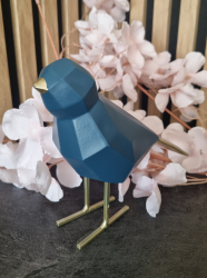 Dekorcia vtika Birds modr