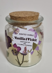 Sjov svieka vanilka - fialka