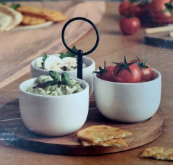 Serv�rovacie misky biele