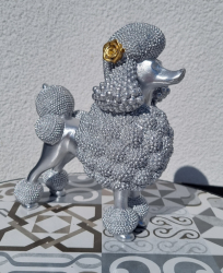 Dekor�cia Pudl�k strieborn�