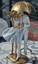 Dekor�cia zamilovan� p�rik s d�dnikom