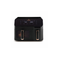 Teplovzdu�n� frit�za dvojit� 5,5 + 3,5 l Black Rose Collection