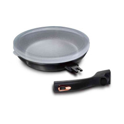 Panvica s nepri�nav�m povrchom a odn�mate�nou rukov�ou 28 cm Black Rose Collection