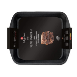 Plech na pe�enie s tit�nov�m povrchom 29,5x26,5 cm Burgundy Metallic Line