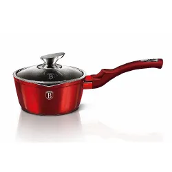 Rajnica s pokrievkou s mramorov�m povrchom 16 cm Burgundy Metallic Line