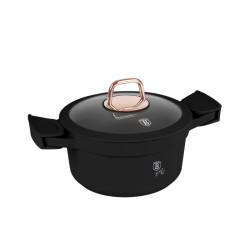 Kastr�l s tit�nov�m povrchom a pokrievkou 20 cm Black Rose Collection