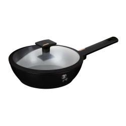Panvica hlbok� s tit�nov�m povrchom a pokrievkou 24 cm Monaco Collection