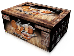 BLAUMANN S�prava riadu s nepri�nav�m povrchom Le Chef Line Rosegold 11 ks
