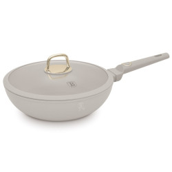 Panvica WOK s tit�nov�m povrchom a pokrievkou 28 cm Sahara Collection