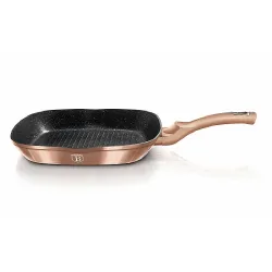 Panvica grilovacia s mramorov�m povrchom 28 cm Rosegold Metallic Line