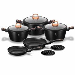 S�prava riadu s mramorov�m povrchom 10 ks Black Rose Collection