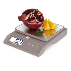 Digit�lna kuchynsk� v�ha 6 kg Taupe Collection