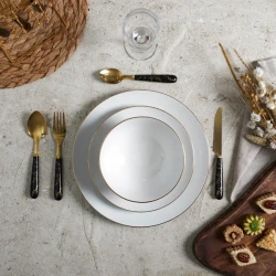 Jedlensk sada porceln biela