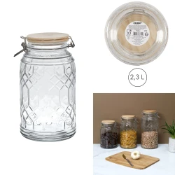 Sklenen ndoba sklo 2,3 L
