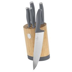 S�prava no�ov so stojanom BAMBOO 6 ks Aspen Collection