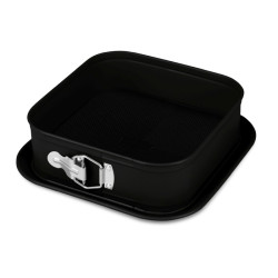Forma na tortu hranat� s tit�nov�m povrchom 28 x 28 cm Matte Black Collection
