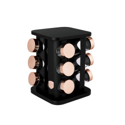 Koreni�ky v oto�nom stojane 13 ks Black rose