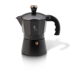 Kanvica na espresso 6 ��lok Black Rose Collection