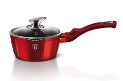 Rajnica s pokrievkou s mramorov�m povrchom 16 cm Burgundy Metallic Line