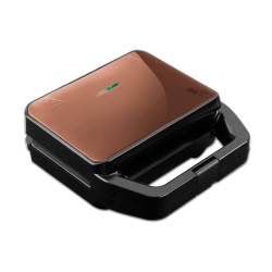 Sendvi�ova� a vaflova� s nepri�nav�m povrchom 3v1 Rosegold Metallic Line