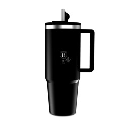 Termohrn�ek s dvojitou stenou BerlingerCup 1 l Matte Black Collection