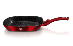 Panvica grilovacia s mramorov�m povrchom 28 cm Burgundy Metallic Line