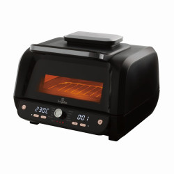 Teplovzdu�n� multifunk�n� r�ra 12 v 1 Black Rose Collection