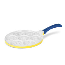 Panvica na palacinky s tit�nov�m povrchom, 7 pol�h, kolekcia Emoji MIMONI