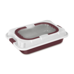 Plech na pe�enie s vekom prenosn� Leonardo Collection