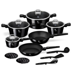 S�prava riadu s tit�nov�m povrchom 15 ks Black Vantage Collection