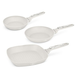 Sada panv�c s tit�nov�m povrchom 3 ks Sahara Marble Collection