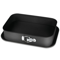 Obd�nikov� forma na pe�enie 2v1 39x27 cm Antracit Collection