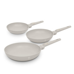 Sada panv�c s tit�nov�m povrchom 3 ks Sahara Collection