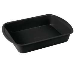 Plech na pe�enie s tit�nov�m povrchom 40 x 28,5 cm, Matte Black Collection