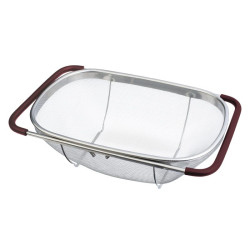 Cedn�k s v�suvn�mi rukov�ami na drez nerez Leonardo Collection