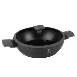 Panvica hlbok� s tit�nov�m povrchom a pokrievkou 30 cm Antracit Collection