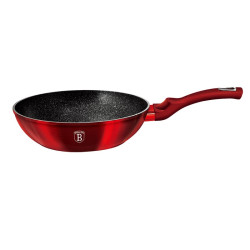 Panvica WOK s mramorov�m povrchom 30 cm Burgundy Metallic Line