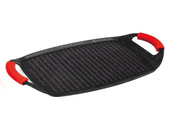 Grilovacia doska s nepri�nav�m povrchom 47 cm Burgundy Metallic Line