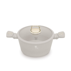 Kastr�l s tit�nov�m povrchom a pokrievkou 24 cm Sahara Collection