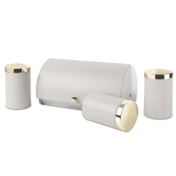 Krabica na chlieb a sada 4 n�dob na potraviny Sahara Collection