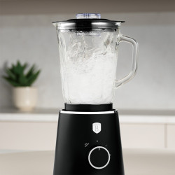 Stoln� mix�r so sklenenou n�dobou 1,5 l 1000 W Matte Black Collection