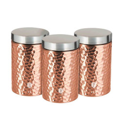 Sada 3 ks n�dob na potraviny Primal Rosegold Metallic Line