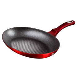 Panvica na ryby a steaky s mramorov�m povrchom 35 cm Burgundy Metallic Line