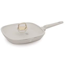 Grilovacia panvica s tit�nov�m povrchom a pokrievkou, 28 cm, kolekcia Sahara