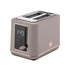 Hriankova� Digital z nehrdzavej�cej ocele Taupe Collection